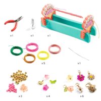 DIY Vyrob si sám Makramé náramky Pink – náhľad 2