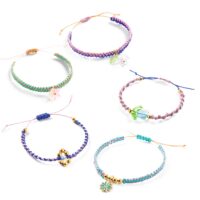 DIY Vyrob si sám Makramé náramky Blue – náhľad 3