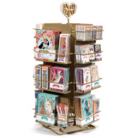 Kovový display na produkty Lovely Paper – náhľad 1