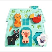 Drevené puzzle Mouki – náhľad 1