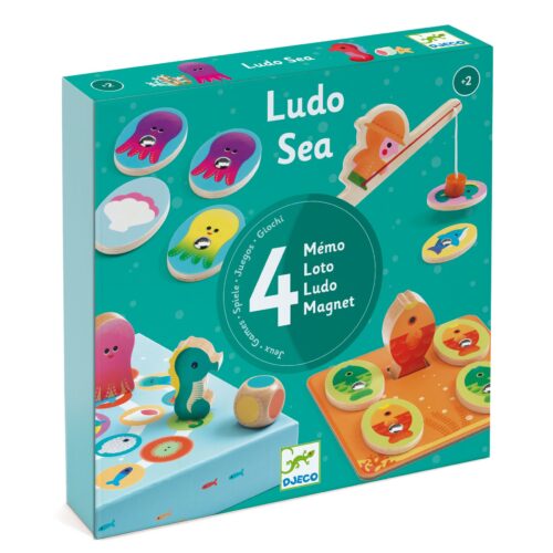4 hry s morskou tematikou Ludo Sea
