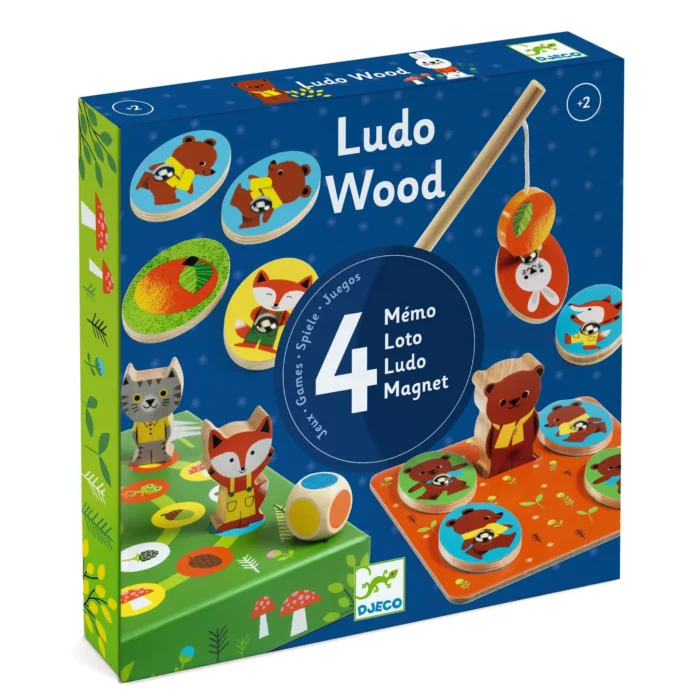 4 hry v lese Ludo Wood