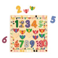 Edukačné puzzle s číslami a zvieratkami – náhľad 2