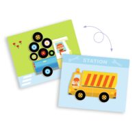 Magnetická skladačka Vozidlá – náhľad 3