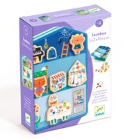 Magnetická hračka InZeBox Domček – náhľad 1
