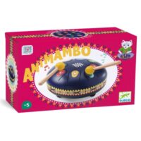Kovový modrý bubon Animambo – náhľad 2