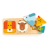 Vkladacie puzzle Zvieratká – náhľad 1