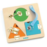 Doska so zámkami Lock BASIC (prvá edukatívna hračka) – náhľad 2
