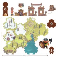 Arty Toys Puzzl'Up a figúrka Viking Alric Barbarious – náhľad 3