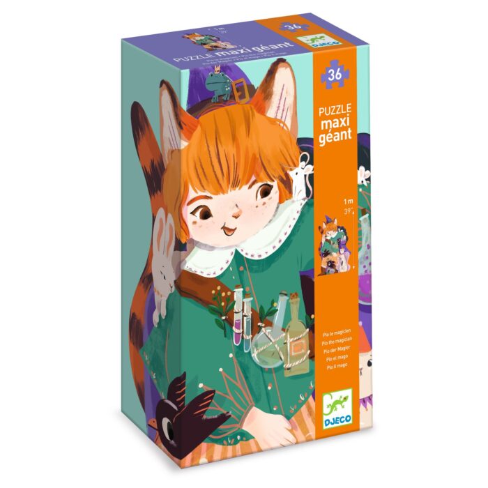 Obrovské puzzle Čarodejník Pio 36 ks