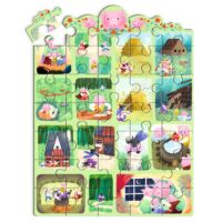 Príbehové Puzzle Tri prasiatka 35 ks – náhľad 2