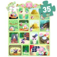Príbehové Puzzle Tri prasiatka 35 ks – náhľad 3