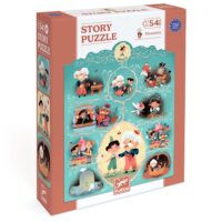Rozprávkové puzzle Pinocchio 54 ks – náhľad 1