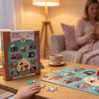 Rozprávkové puzzle Pinocchio 54 ks – náhľad 2