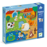 Obrovské hmatové puzzle Farma 12 ks – náhľad 1