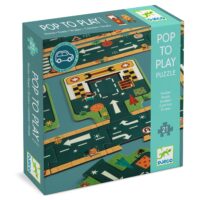 Pop to play puzzle Skladacia dráha pre autíčka – náhľad 1