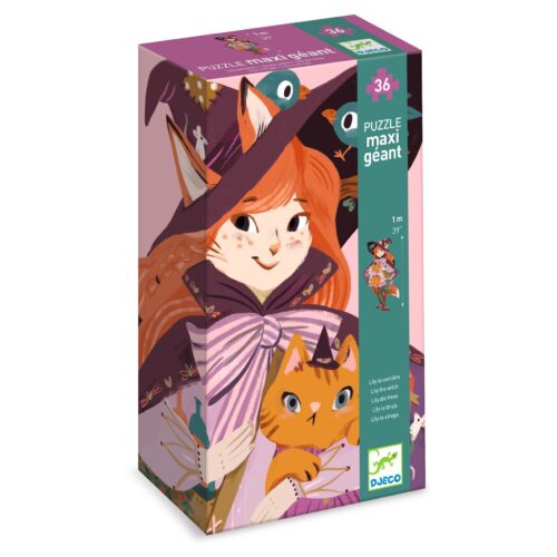 Obrovské puzzle Čarodejnica Lily 36 ks