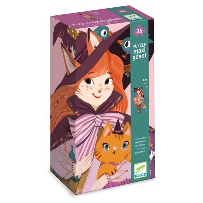 Obrovské puzzle Čarodejnica Lily 36 ks