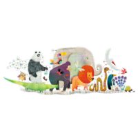Obrovské puzzle Zvieracia promenáda 36 ks – náhľad 3
