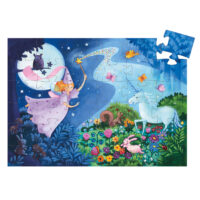 Puzzle Víla a jednorožec 36 ks – náhľad 3