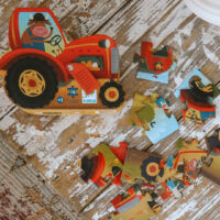 Puzzle Traktor 16 ks – náhľad 2