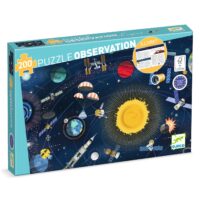 Objavovacie puzzle Vesmír 200 ks – náhľad 1