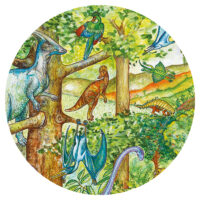 Objavovacie puzzle Dinosaury 100 ks – náhľad 2