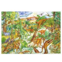 Objavovacie puzzle Dinosaury 100 ks – náhľad 3