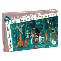 Objavovacie puzzle Lesný Orchester 35 ks – náhľad 1