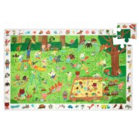 Objavovacie puzzle Záhradka malých priateľov 35 ks – náhľad 2