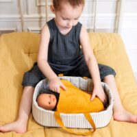 Pomea Textilný košík pre bábiky – náhľad 3