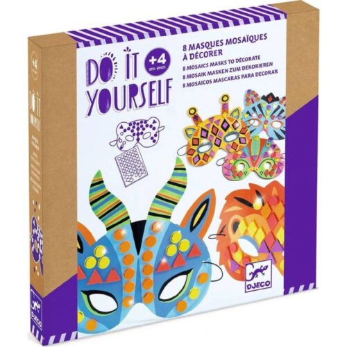 DIY Vyrob si sám Masky Zvieratá z džungle