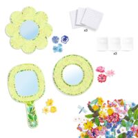 DIY Vyrob si sám Kvetinové zrkadlá – náhľad 3
