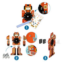 DIY Vyrob si sám Hodiny Robot – náhľad 3
