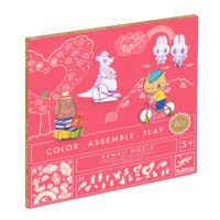 Kartónová 3D kreatívna Kawaii world – náhľad 1