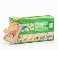 Postupové puzzle Africké zvieratá – náhľad 1