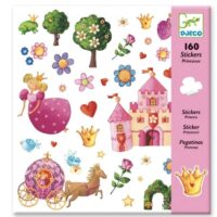 Samolepky Princezné 160 ks – náhľad 1