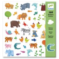 Samolepky Zvieratká 160 ks – náhľad 1