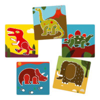 Kresliace šablóny Dinosaury – náhľad 2