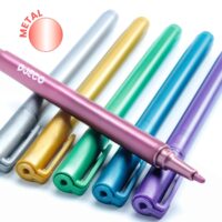 Metalické fixky 6 ks – náhľad 2