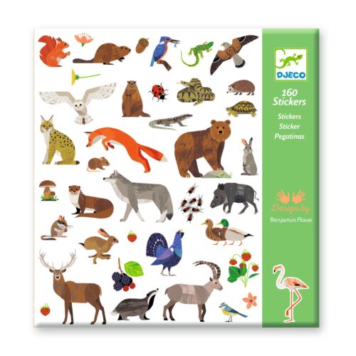 Samolepky Fauna 160 ks