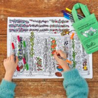 Prestieranie na vyfarbenie Garden, grow, eat! Vymaľuj a oper – náhľad 3