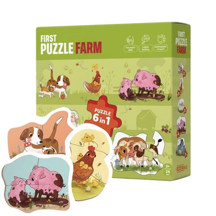 Prvé puzzle Farma 6v1