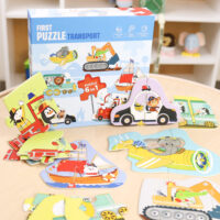 Prvé puzzle Doprava 6v1 – náhľad 2