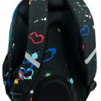 Školská taška Fast 40 cm Hello Kitty Neon Black – náhľad 3