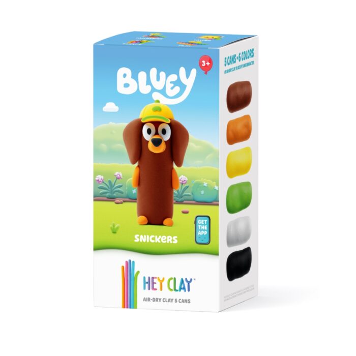 Hey Clay Bluey Snickers