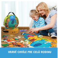 Puzzle Deň v ZOO 108 ks – náhľad 2