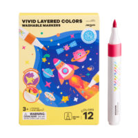Vivid layered Fixky Umývateľné 12 ks – náhľad 1