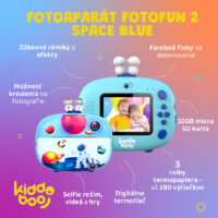 Fotoaparát FotoFun 2 Space Blue – náhľad 2
