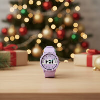 Detské smart hodinky O’Clock Lilac – náhľad 2